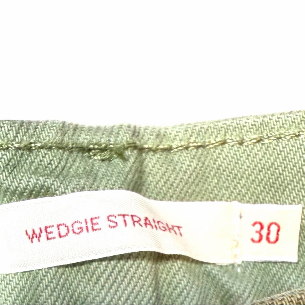 NEW LEVI’S Wedgie Straight Ankle Jeans Size 30 x 28 - Picture 4 of 6